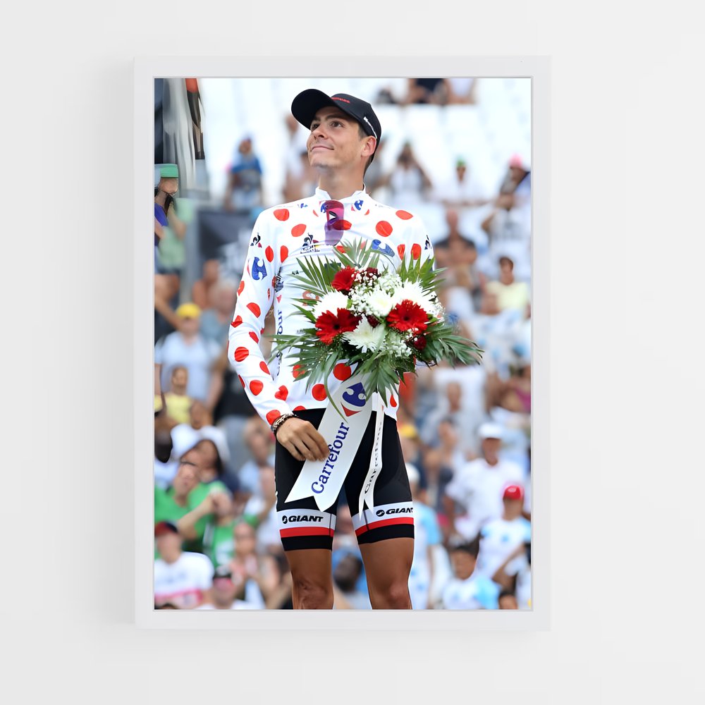 Poster Victoire Olympique – affiche Cyclisme (vue 3)